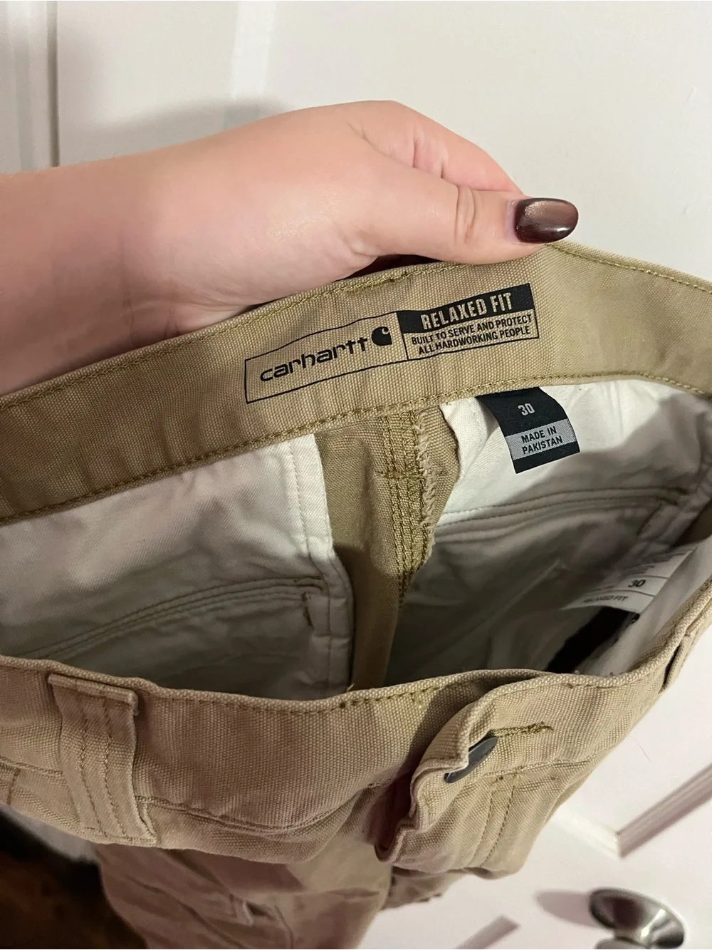 Carhartt Men's Tan Cargo Shorts